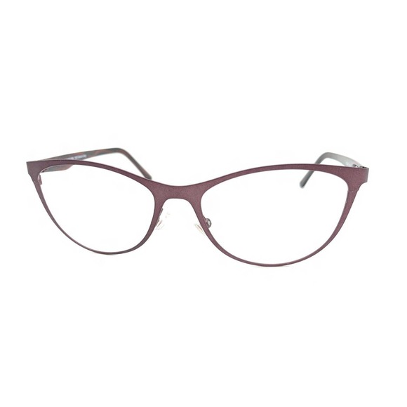 Maui Jim MJO 2105-89M Matte Dark Red Burgundy Eyeglasses Frames 53-18 135 Italy - Picture 8 of 12